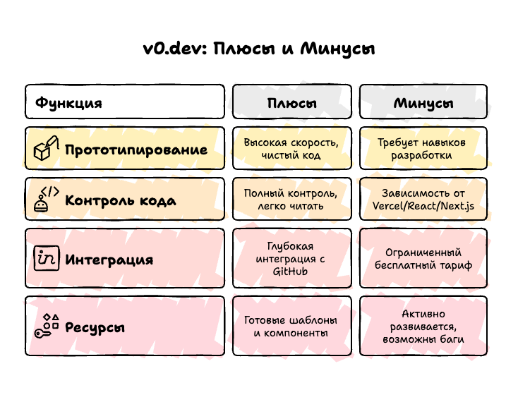 Интерфейс v0.dev генерация кода